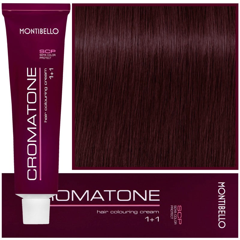 Montibello Cromatone hiusväri 60ml 3,60 | Luonnollinen tummanruskea