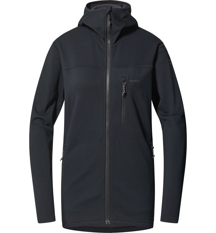 Haglöfs Rosson Mid Hood Women True Black - M