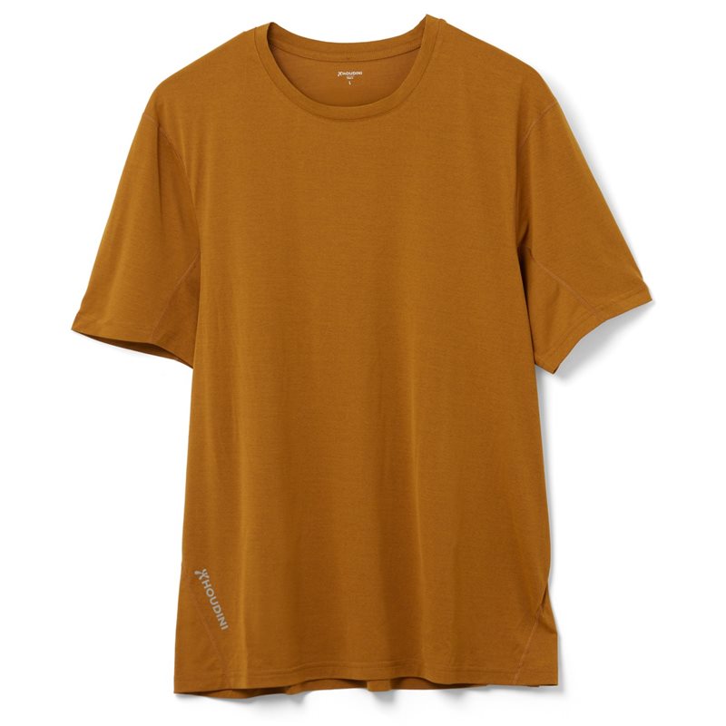 Houdini M's Pace Air Tee Greenish Gold - XL