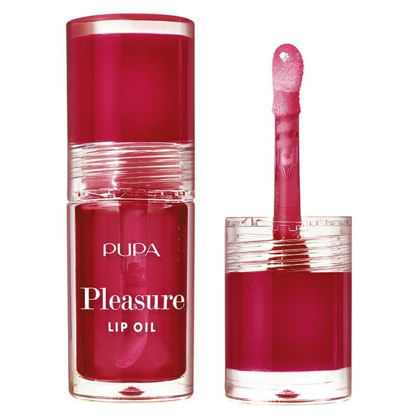 Pupa Pleasure Nourishing Lip Oil-Elixir 004 - Mehukas Cherry (5 ml)