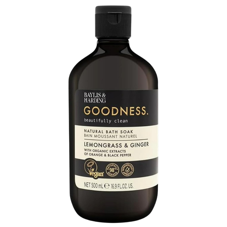 Baylis & Harding Goodness Lemongrass & Ginger Natural Kylpyvaahto - 500 ml