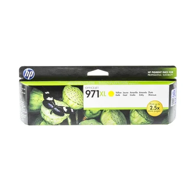 HP 971XL-mustekasetti, 83 ml, keltainen
