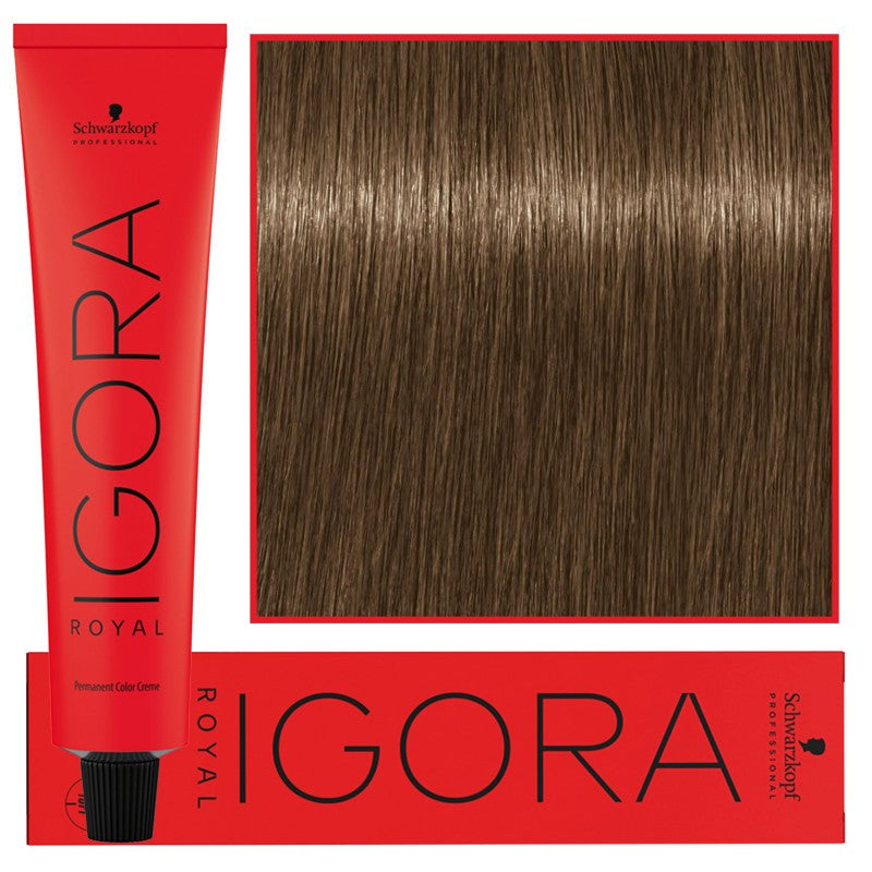 Schwarzkopf Professional Igora Royal Pysyvä hiusväri 60 ml 7-42 | Keskivaalea tuhkanbeige