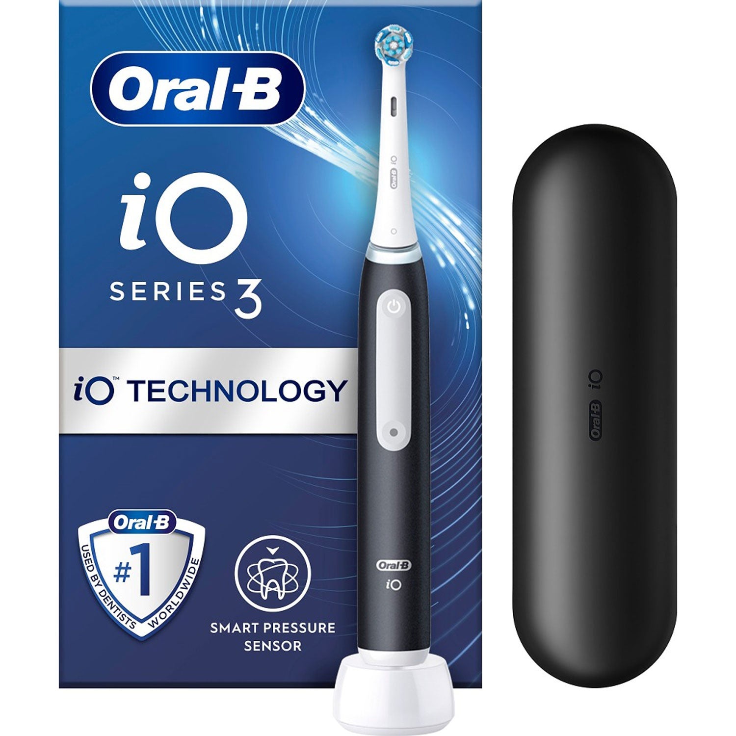 Oral-B iO Series 3S -sähköhammasharja, Matte Black