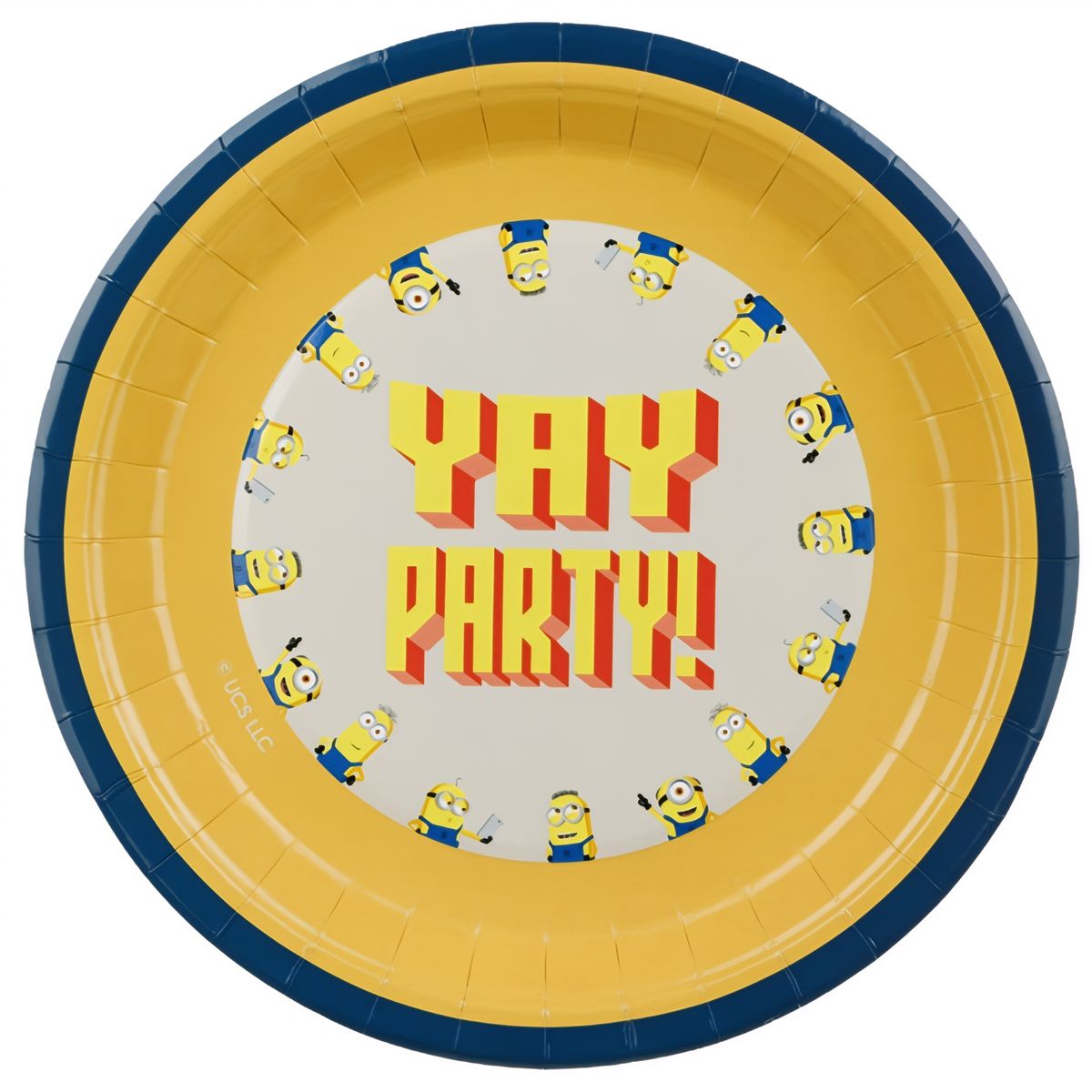 Pahvilautaset - Minions Party, 23 cm, 6 kpl