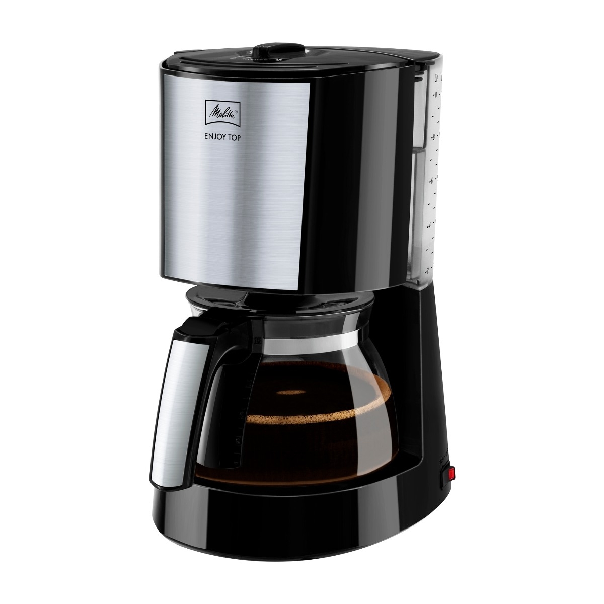 Melitta Enjoy 2.0 Top 10 kupin -kahvinkeitin, musta