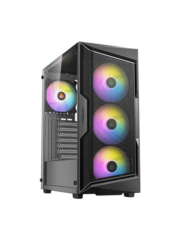 Antec AX61 Elite, Midi Tower, PC, Musta, ATX, ITX, mikro ATX, Muovi, Terästä, Kotelotuulettimet