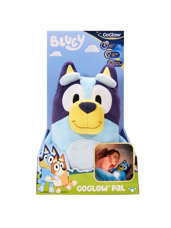 Luminous Bluey nukkuva nallekaveri