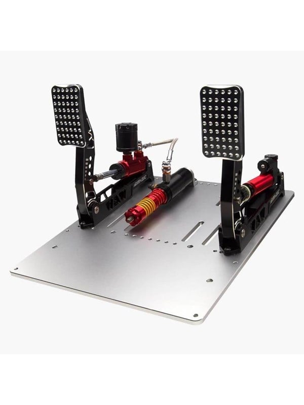 Simagic P2000 Hydraulinen 2-pedal-sarja, 200 kg painon tunnistin - Crimson Edition