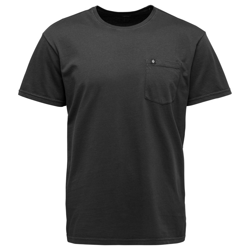 Black Diamond M Diamond Patch Ss Pocket Tee Black - XL