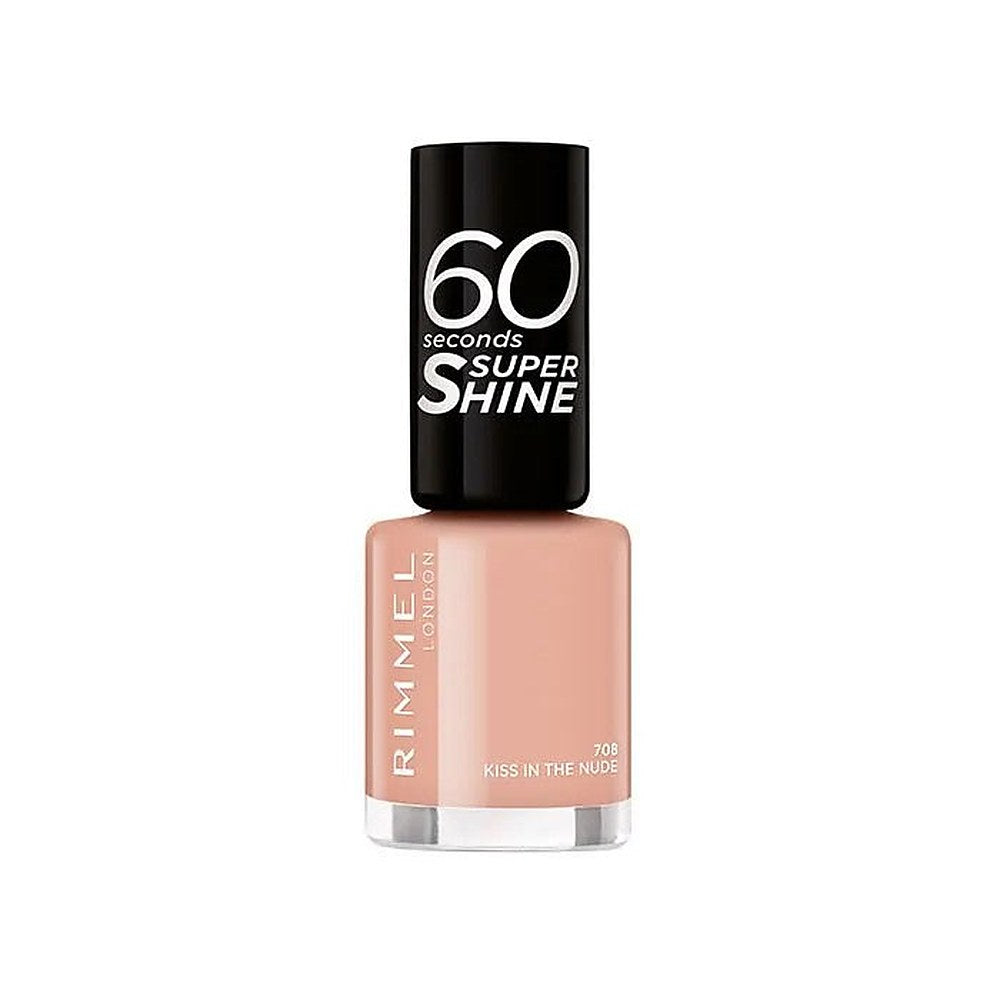 Rimmel 60 Seconds Super Shine -kynsilakka Color 708 Kiss In The 8ml