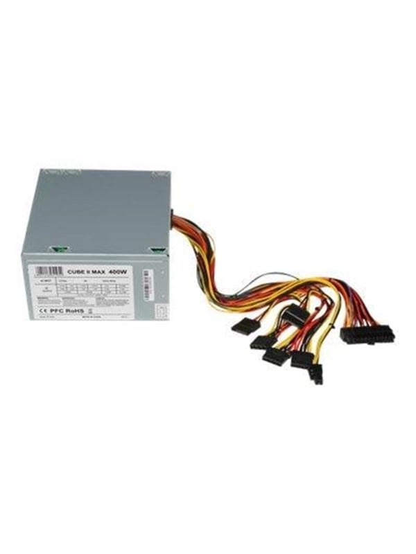 iBOX CUBE II Virtalähde - 400 Watt - 120 mm - ATX 2.2 - 80 Plus