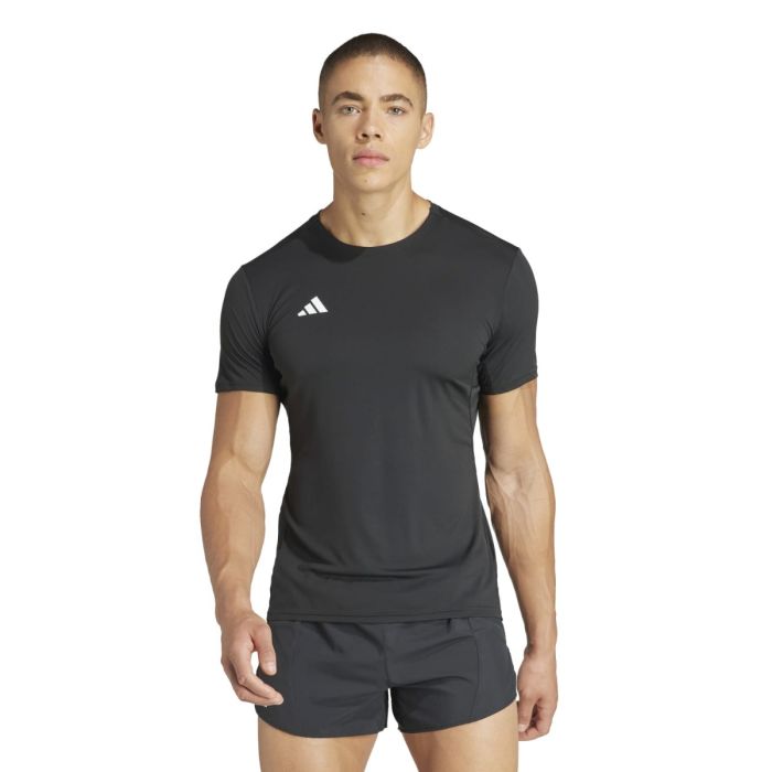 Adidas Adizero T-paita Miehet L Musta - Kevyt Juoksupaita RunningXpert.com