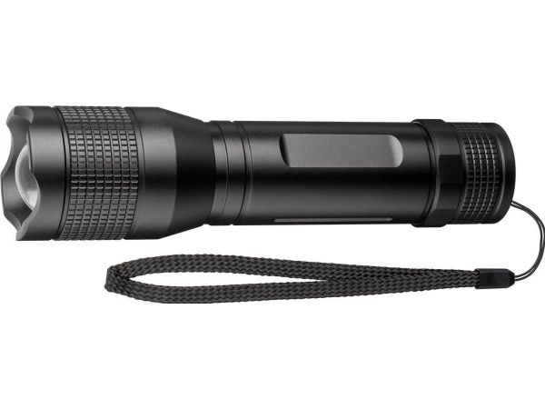 Pro LED flashlight Super Bright 1500 Musta - ideal fo