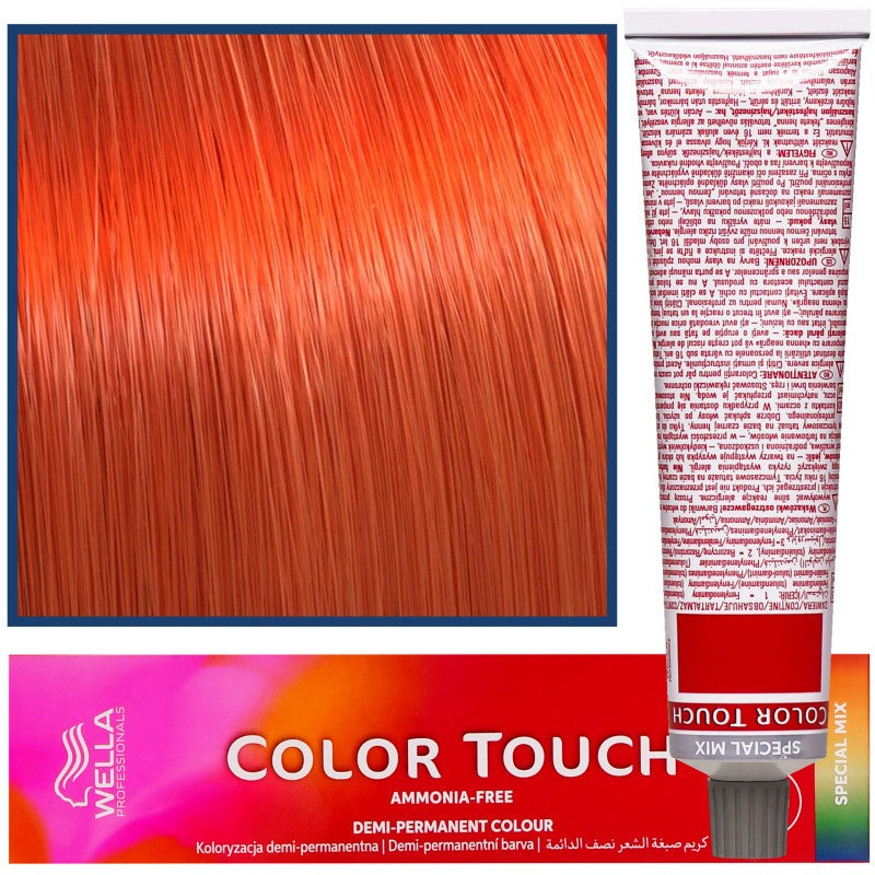 WELLA COLOR TOUCH Hiusten Väri 60 ml 0/34 Magic Coral - Kupari Kulta