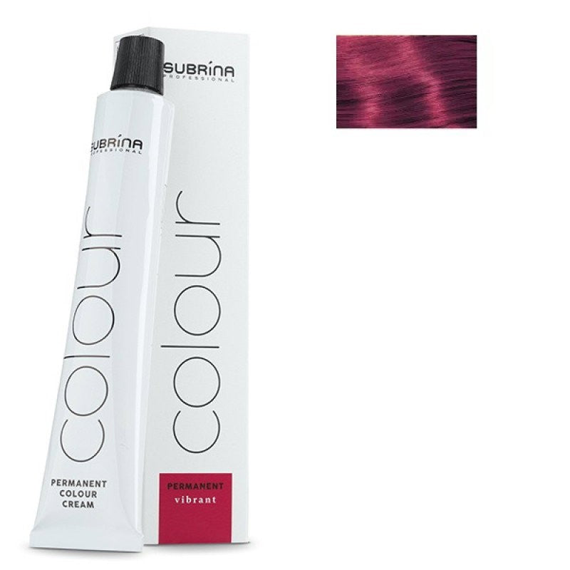 Subrina Professional Pysyvä hiusväri kirkas väri 6/65 tumma blondi mahonki 100 ml