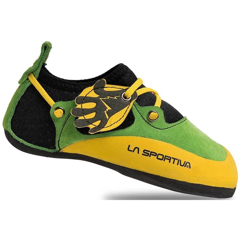 La Sportiva Stickit Climbing Shoes Kids Lime/Yellow - 29