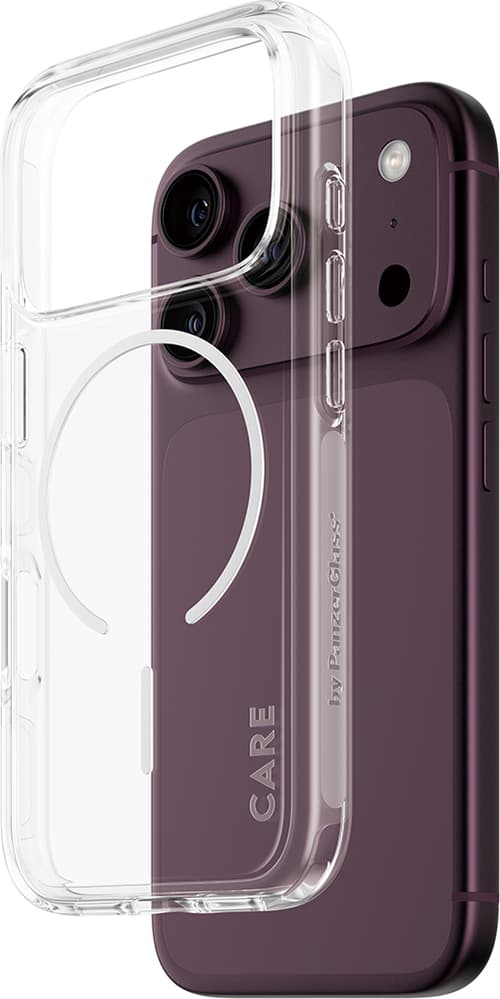 CARE by PanzerGlass Urban Explorer Case Transparent w. White MagSafe Apple iPhone 18 Pro | 17 Pro