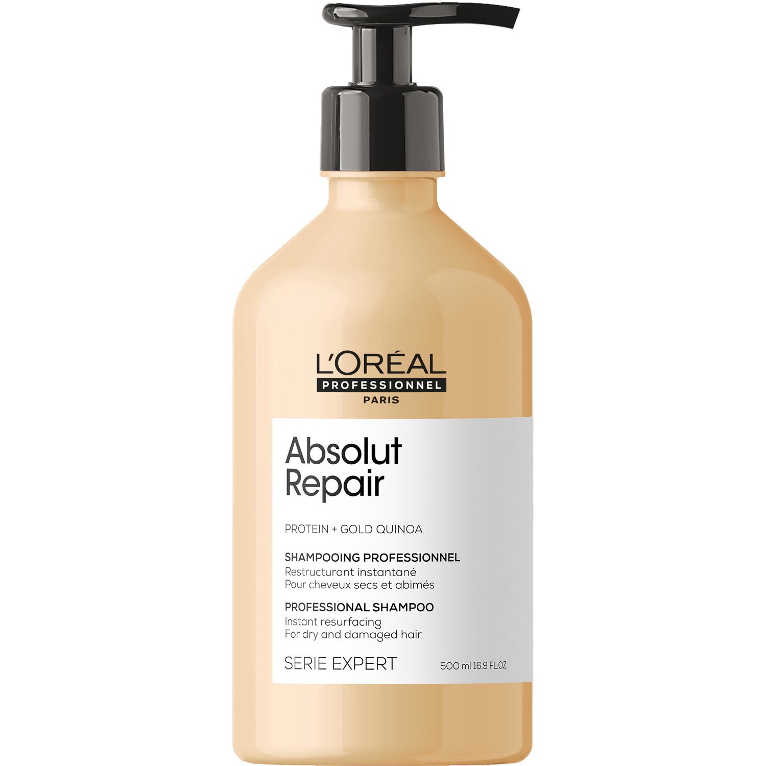 Loreal Absolut Repair Protein + Gold Quinoa Shampoo 500 ml