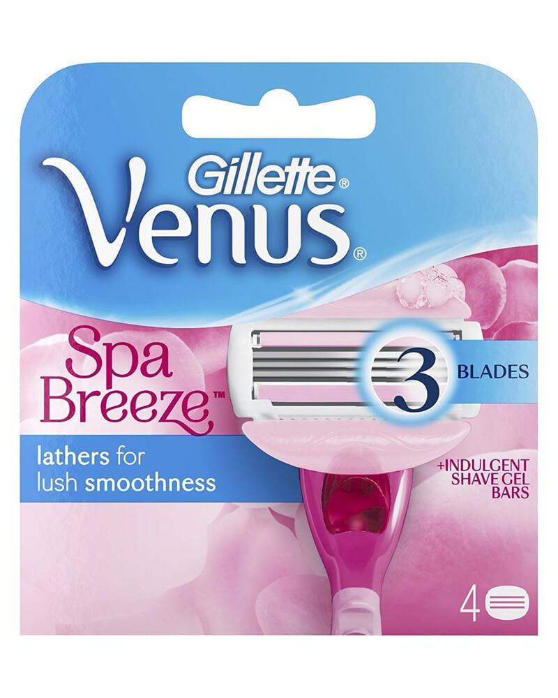 Gillette Venus Spa Breeze 4-pack Venus-terä