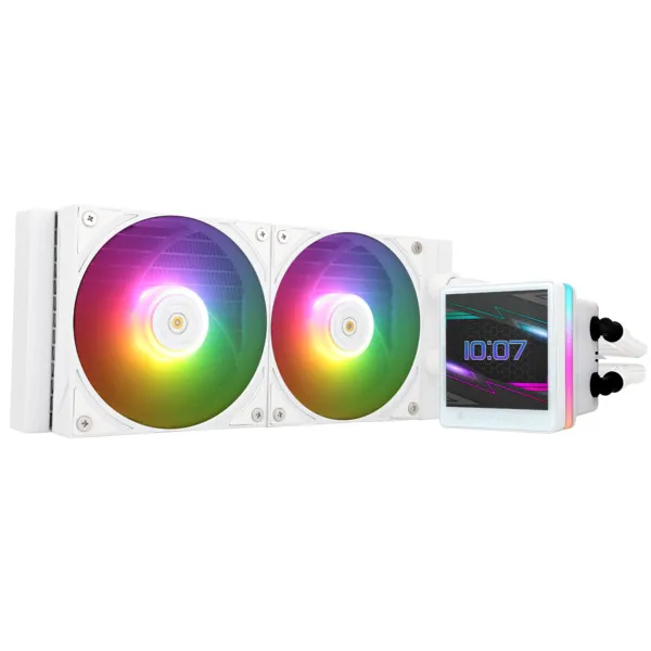 Thermalright Grand Vision 240mm ARGB -nestejäähdytin, valkoinen