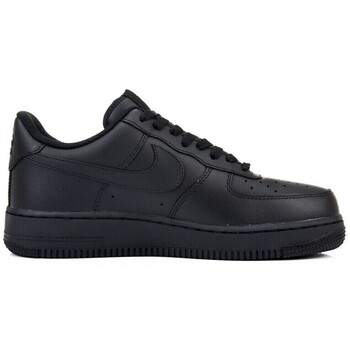 Nike Sportswear Matalavartiset tennarit 'AIR FORCE 1 '07' musta