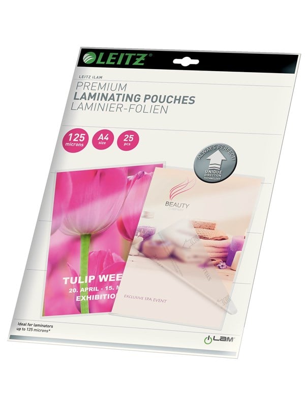 Leitz Laminointitasku A4 UDT 125 mic. 25/ltk