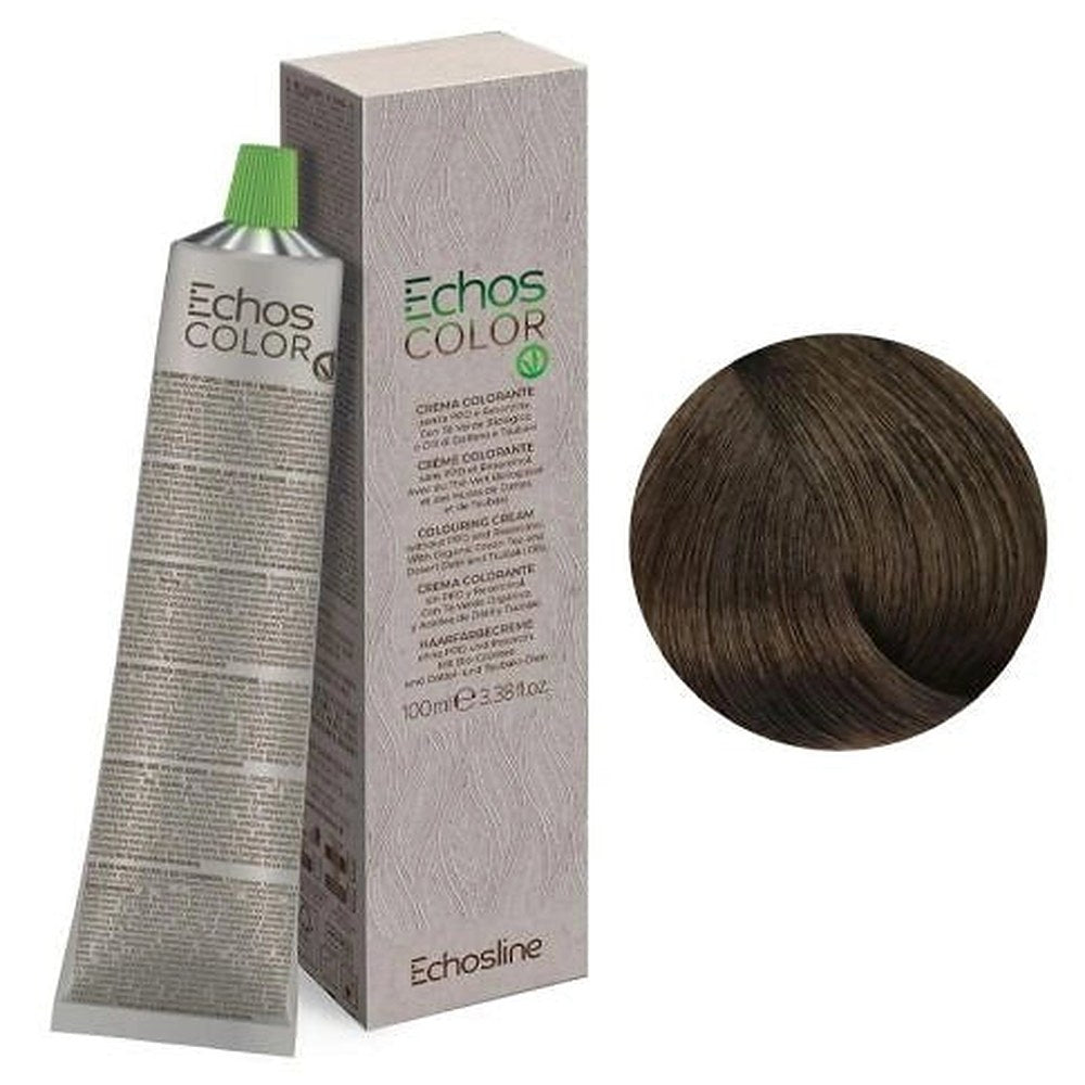 Echosline Echos Color Värivoide - hiusväri 100ml 6,0 | Tummanvaalea