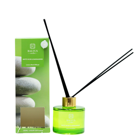 Baltus White Musk & Sandalwood Tuoksutikku Diffuseri – 100 ml