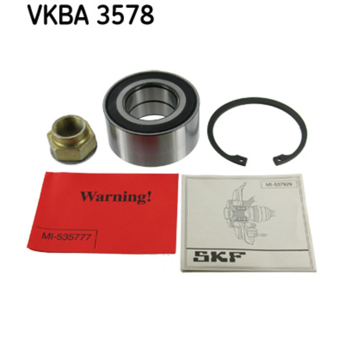 Pyöränlaakerisarja SKF VKBA 3578