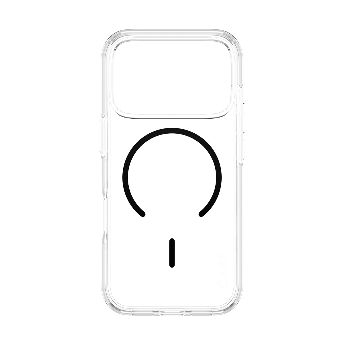 CARE by PanzerGlass Urban Explorer Case Transparent w. Black MagSafe Apple iPhone 18 Pro | 17 Pro
