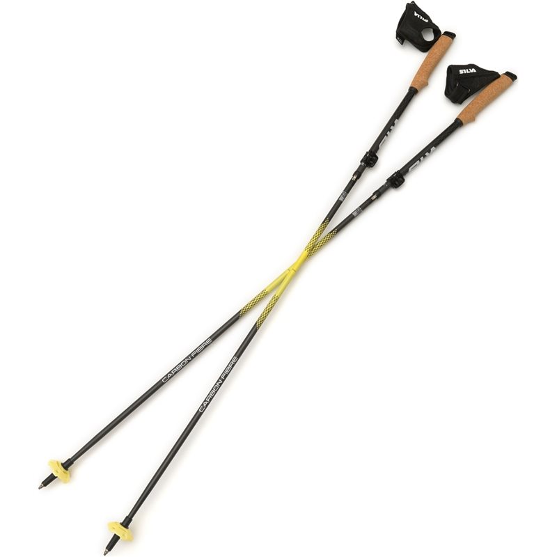 Silva Running poles carbon z adjustable - 120-140 cm