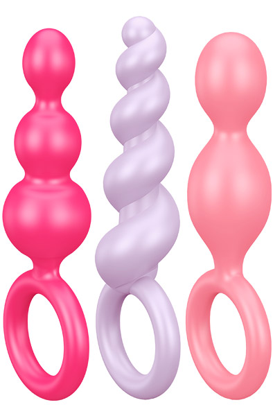 Satisfyer Booty Call Plugs Colored Anaalitappi setti