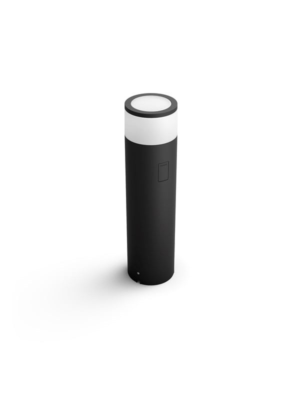 Philips Hue White and Color Ambiance Calla extension - Pedestal light - LED-lamppu - 8 W (samanlainen 49 W) - luokka A - 2000-6500 K - musta