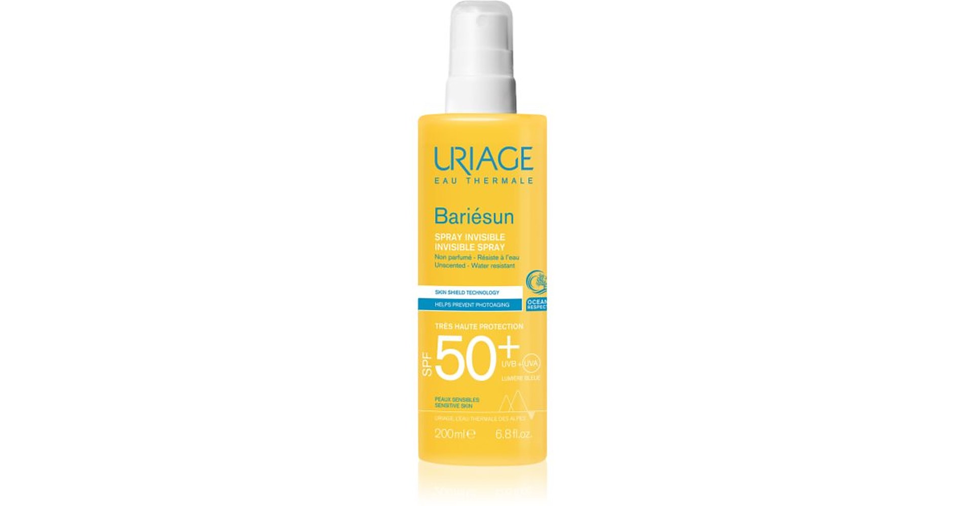 Uriage Bariésun Hajusteeton Spray herkälle iholle Spf50+ 200 ml