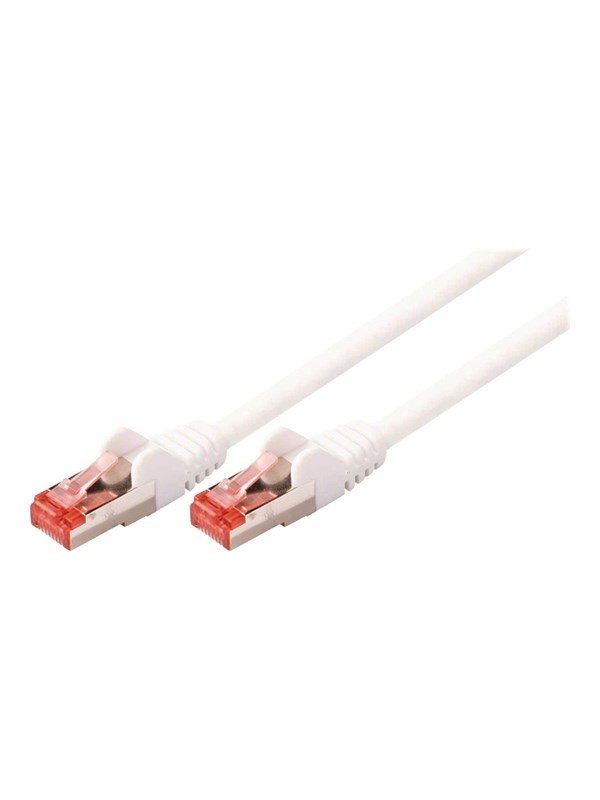 Nedis CAT6 Verkkokaapeli | RJ45 uros | RJ45 uros | S/FTP | 5.00 m | Pyöreä | LSZH | Valkoinen | Kirjekuori