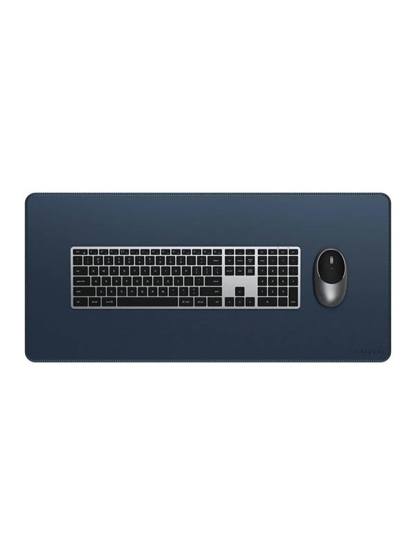 Satechi Vegan-Leather Premium -hiirimatto, 680x314 mm, sininen