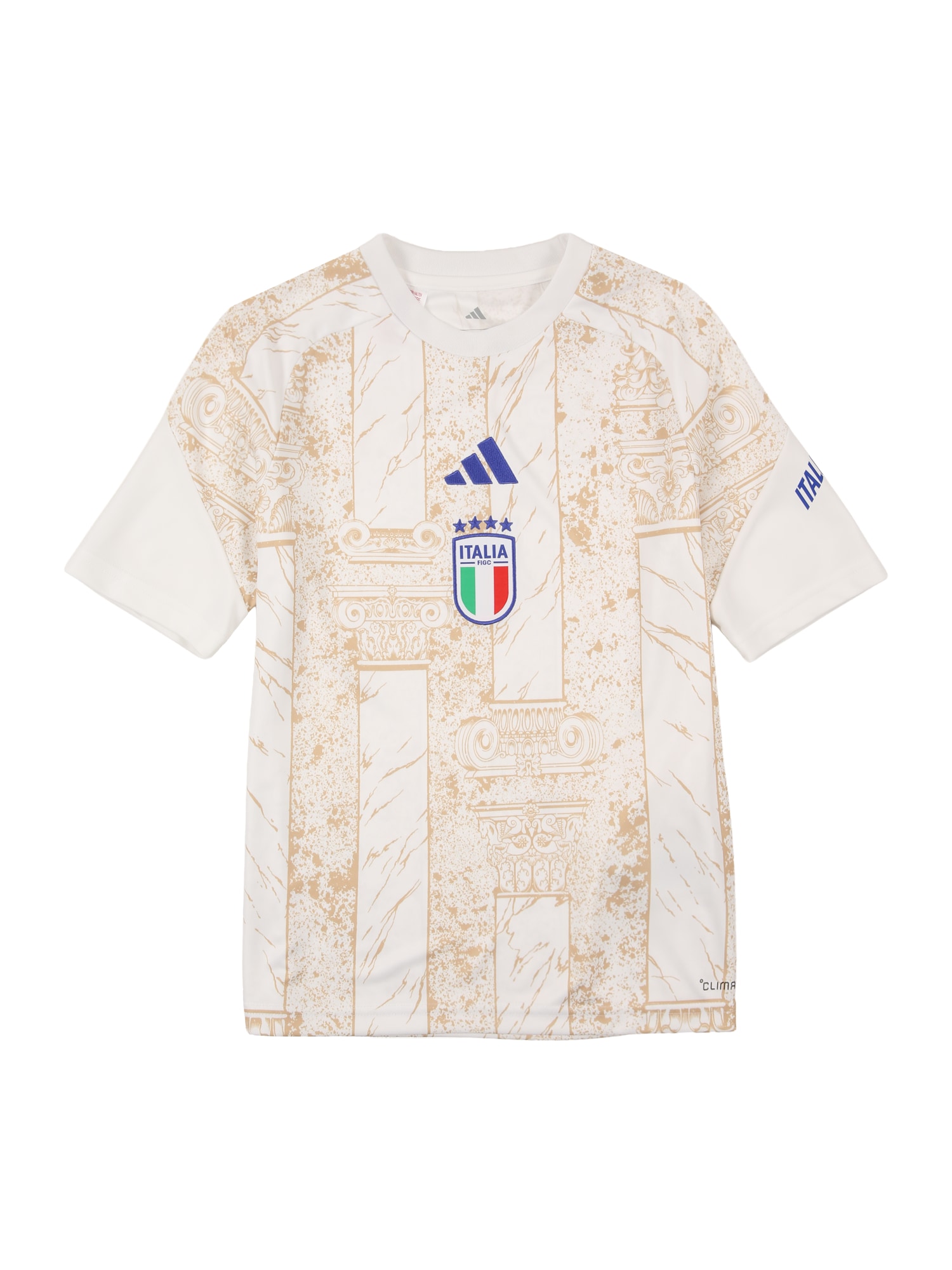 ADIDAS PERFORMANCE Toiminnallinen paita 'Figc' kameli / laivastonsininen / kirkaanpunainen / villanvalkoinen