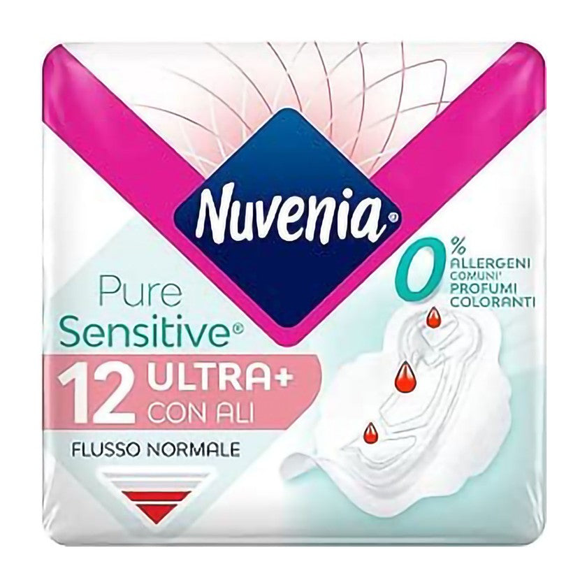 Nuvenia Pure Sensitive Ultra -sideharsova pakkaus, 12 kappaletta