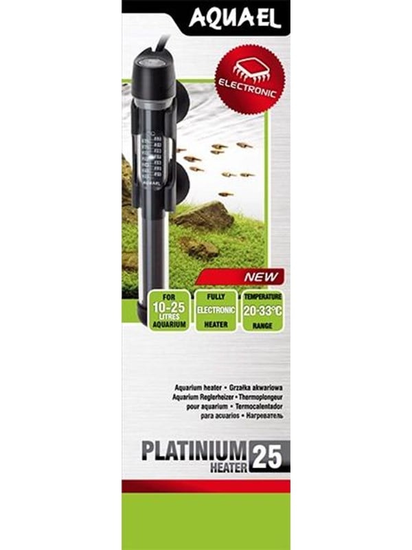 AQUAEL Platinium Aquarium Heater 25W