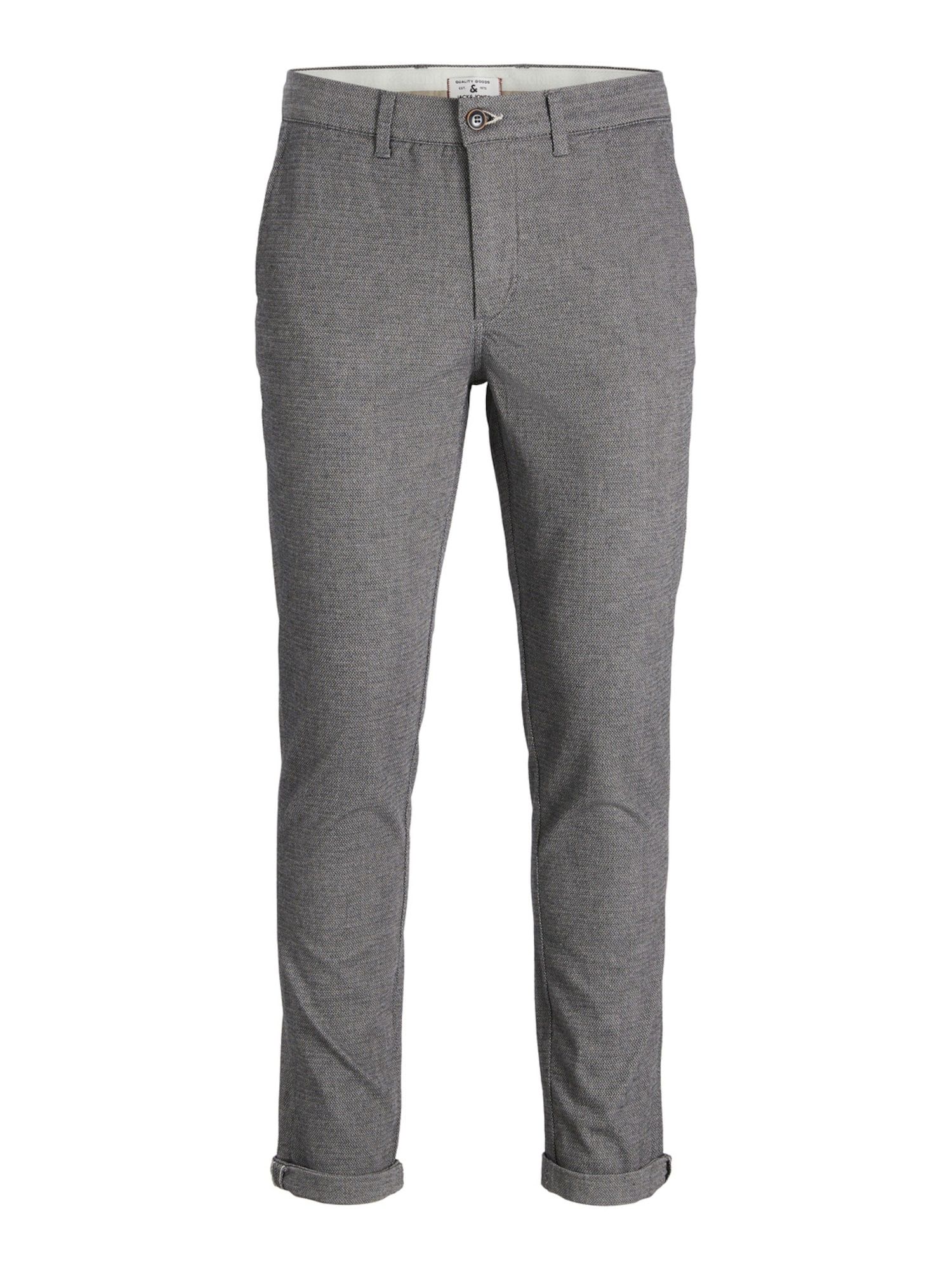 JACK & JONES Housut 'JPSTMarco JJFury'  meleerattu harmaa