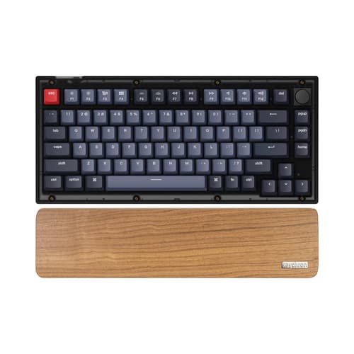 Keychron V1 / Q9 Walnut Puu Palmrest - Rannetuki - Ruskea
