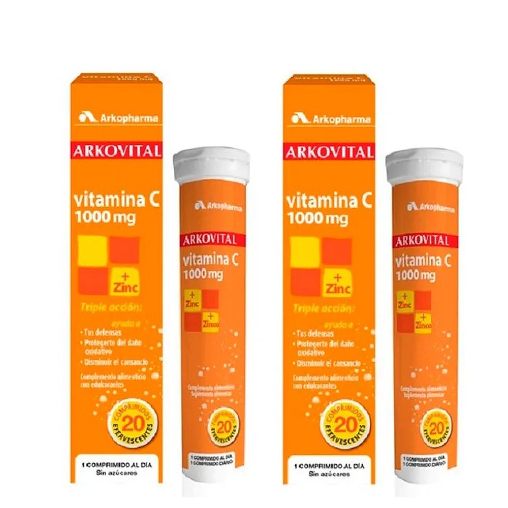 Arkopharma Arkovital C-vitamiini 20 poretablettia Duplo