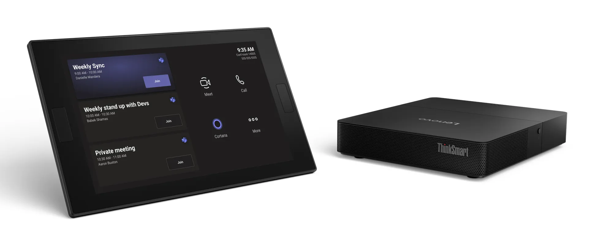 Lenovo ThinkSmart Core Gen 2 - videoneuvottelupaketti (kosketusnäyttökonsoli, laskentajärjestelmä) - 3 vuoden Lenovo Premier -tuki + 3 vuoden Lenovo-ohjelmiston ylläpito Smart Office -ratkaisulle - sertifioitu Microsoft Teams -huoneisiin - musta