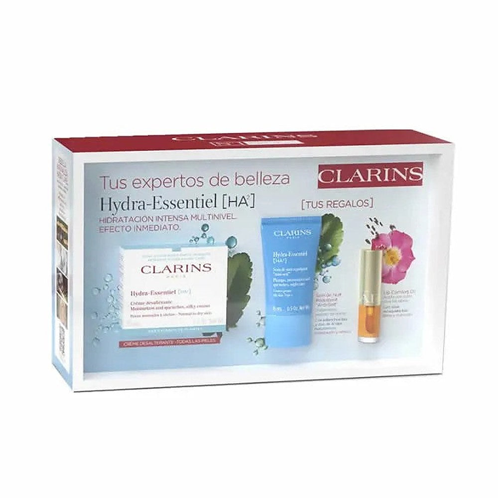 Clarins Hydra-Essentiel Silkkinen Voide 50ml 3 Kappaleen Setti
