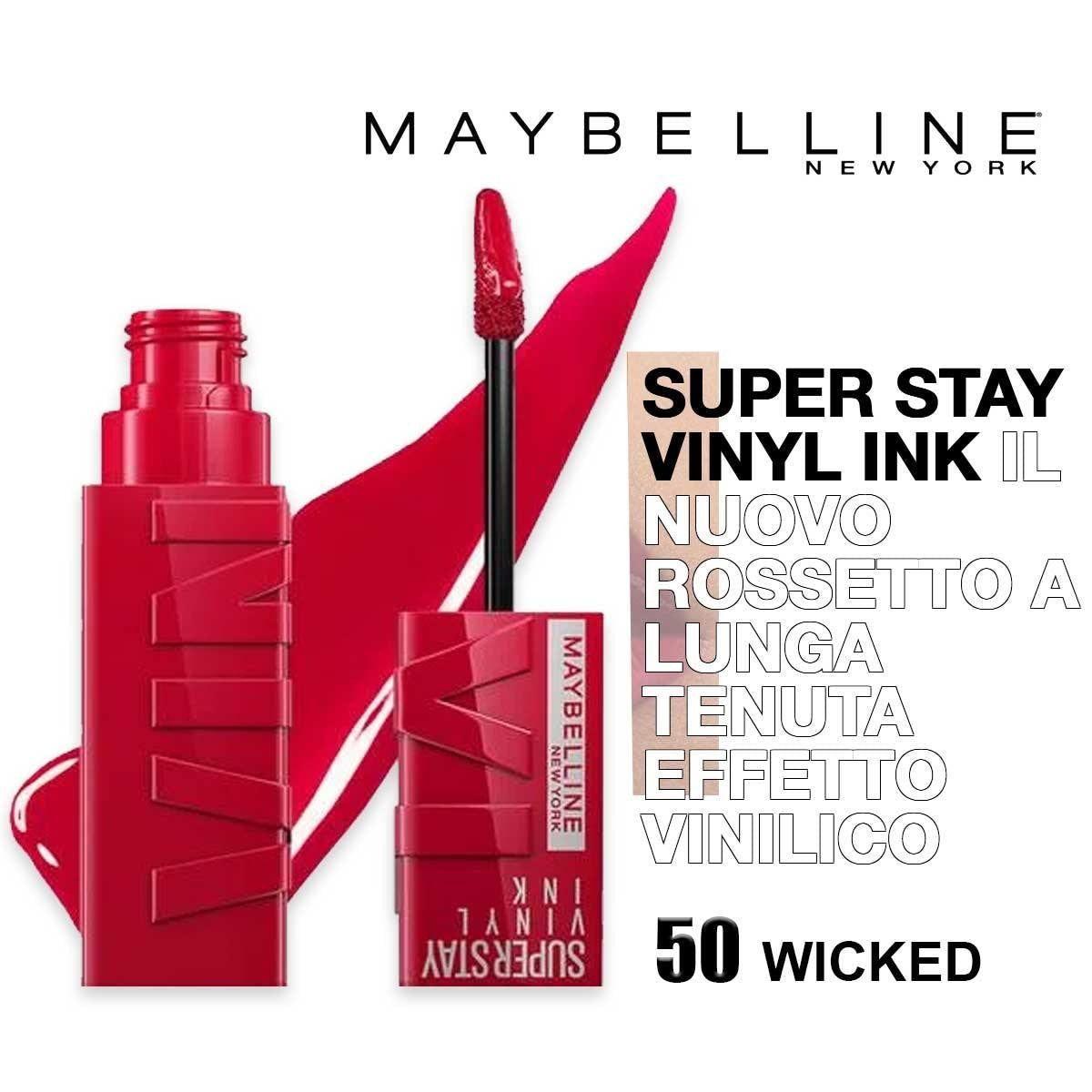 Maybelline vinyylimuste 50 wic huulipuna