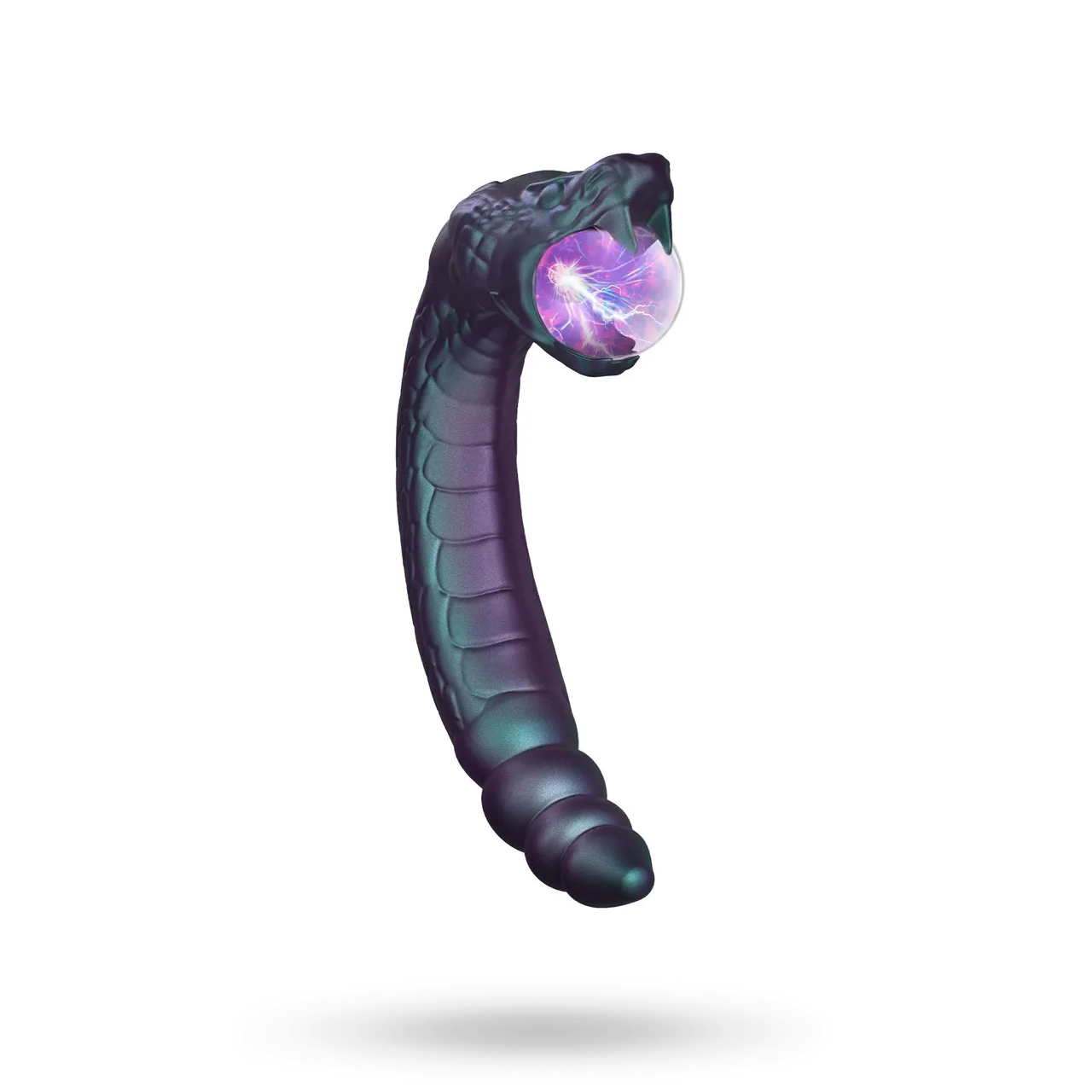 Rattle Snake Glowing Plasma Globe Dragon Dildo