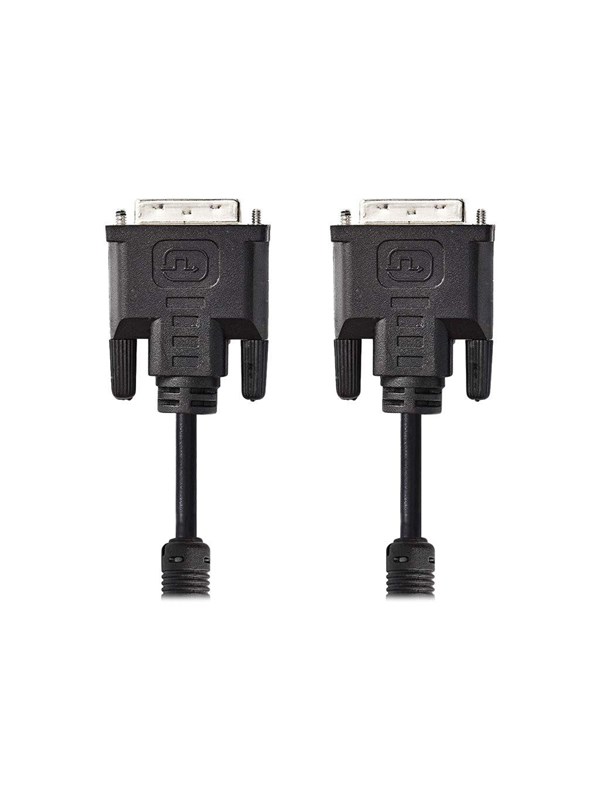 DVI-kaapeli | DVI-I 24+5-Pin Uros | DVI-I 24+5-Pin Uros | 2560x1600 | Niklattu | 2.00 m | Suora | PVC | Musta | Muovipussi
