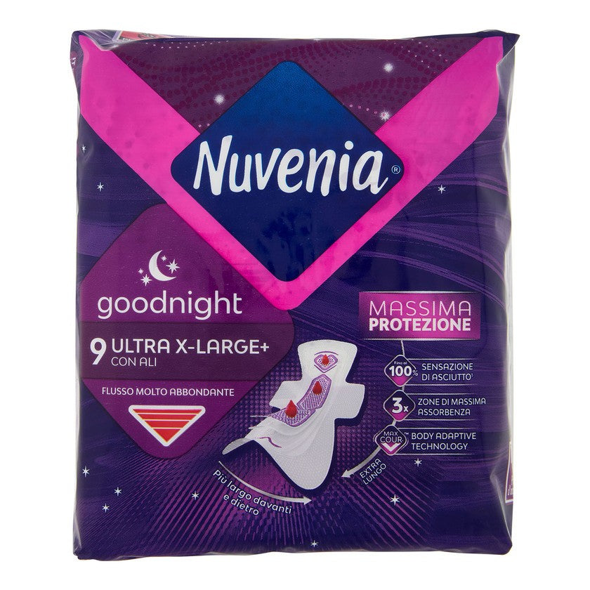 Nuvenia Ultra Night Extra siteet 9 kpl