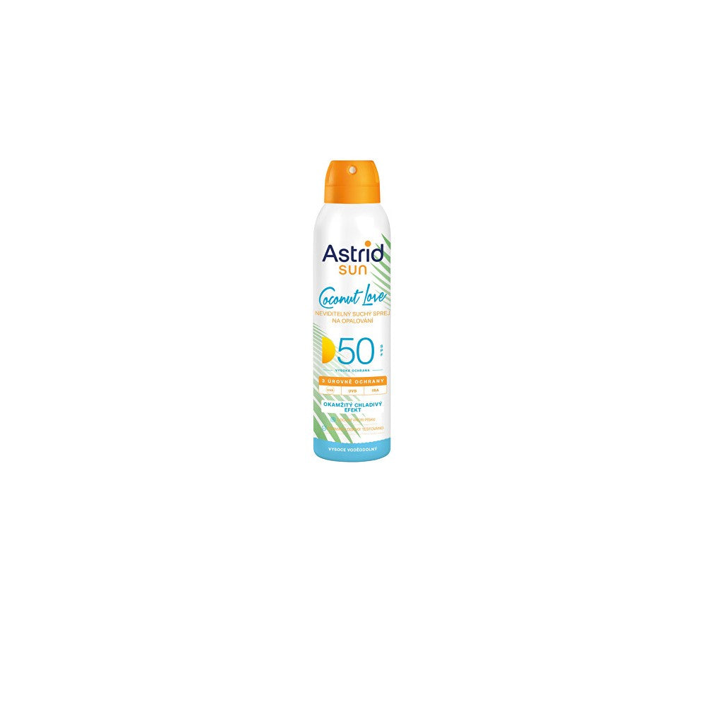 Astrid Coconut Love spray 50 - Invisible dry sun spray - 150ml